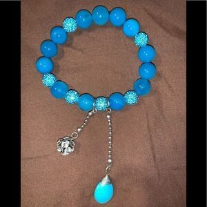 Turquoise Medium Beaded Bracelet